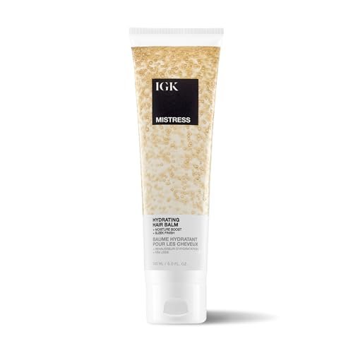 IGK Mistress Hydrating Hair Balm | Leave-In Conditioner + Smoo... igk mistress hydrating hair balm | leave in conditioner + smoo...