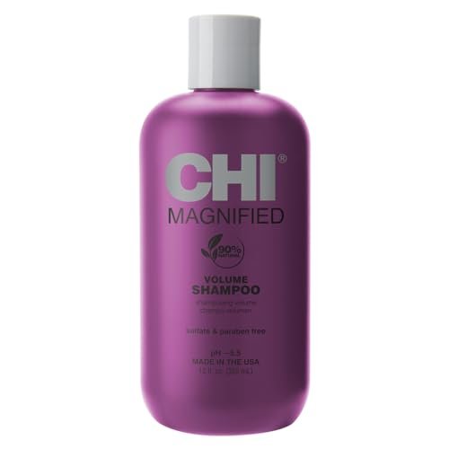 chi magnified volume shampoo, boosts volume & body & builds st...