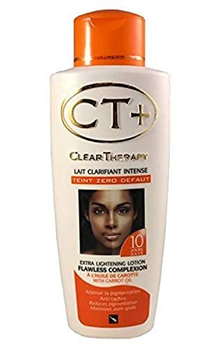 ct+ clear therapy extra lightening lotion with carrot oil 250ml