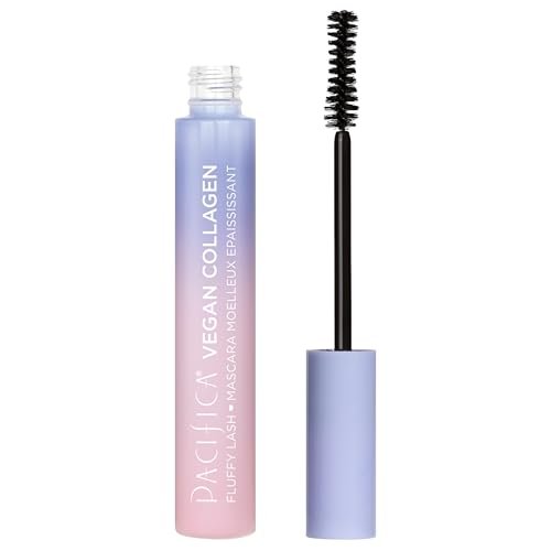 pacifica vegan collagen fluffy lash mascara – black thickening...