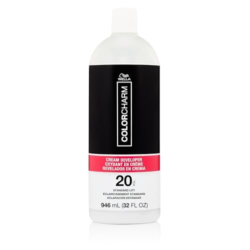 colorcharm cream hair color developer | 20 volume | for optima...
