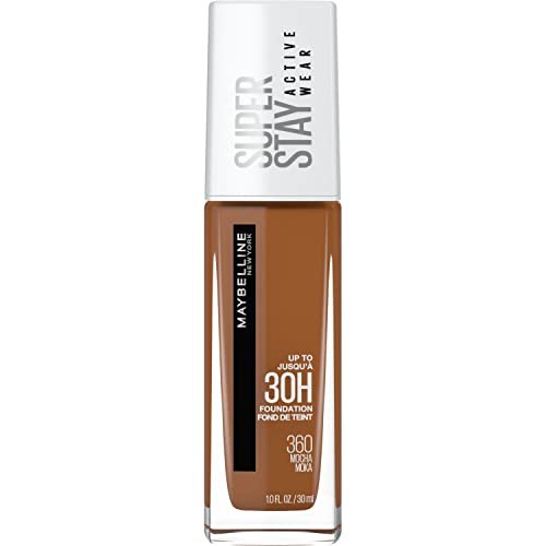 maybelline super stay full coverage liquid foundation active w...
