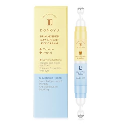 dongyu caffeine eye cream for dark circles: under eye cream wi...
