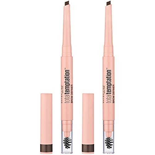Maybelline Total Temptation Eyebrow Definer Pencil, Deep Brown... maybelline total temptation eyebrow definer pencil, deep brown...