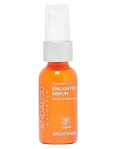 andalou naturals turmeric + vitamin c enlighten serum | illumi...