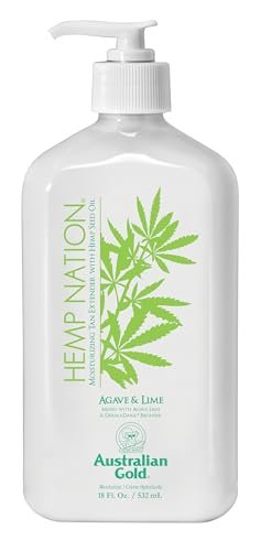 Australian Gold Hemp Nation Agave & Lime Tan Extender Lotion,... australian gold hemp nation agave & lime tan extender lotion,...