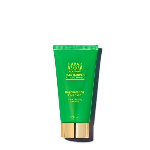 tata harper regenerating cleanser | daily cleansing & exfoliat...