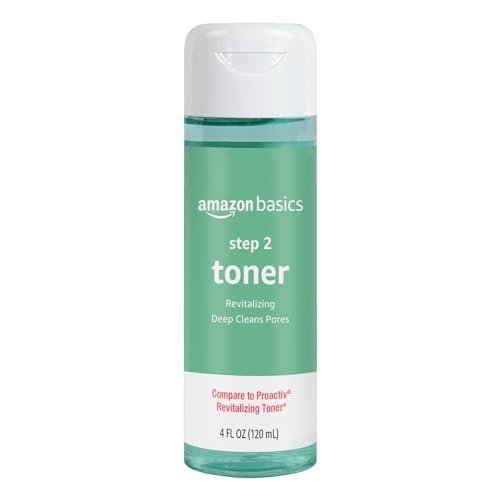amazon basics 3 step acne treatment system revitalizing face t...