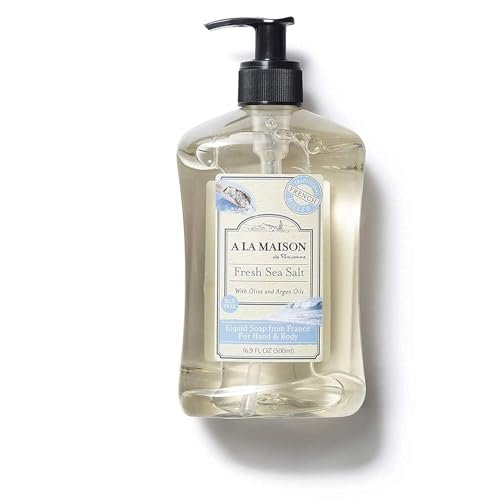a la maison sea salt liquid hand soap, 16.9 fz