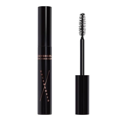 covergirl eye enhancer uncensored mascara 980 extreme black 0....