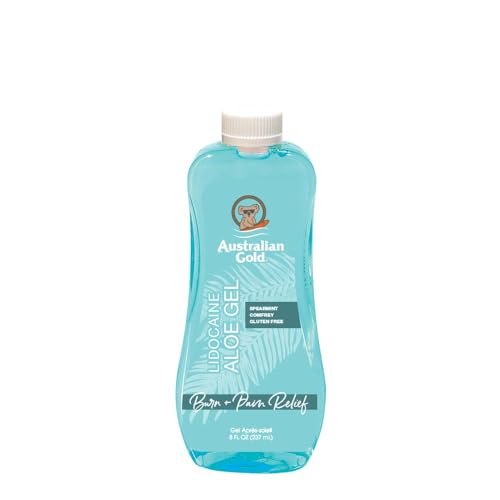 vera with ounce relieves sunburn pain and hot itchy skin, aloe...