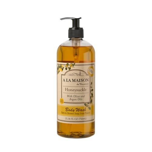 a la maison hydrating body wash honeysuckle, uses: body, essen...