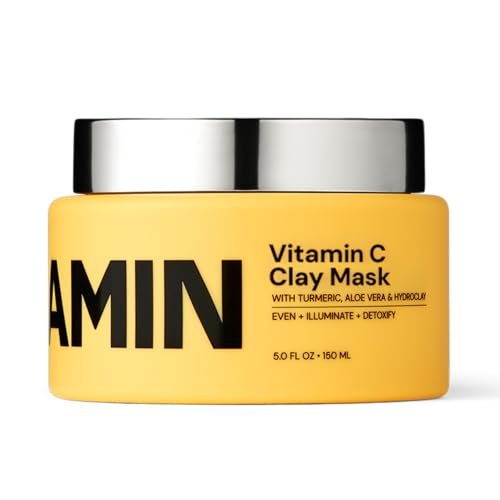 Gleamin Vitamin C Clay Mask for Dark Spots - Brightening Clay... gleamin vitamin c clay mask for dark spots brightening clay...