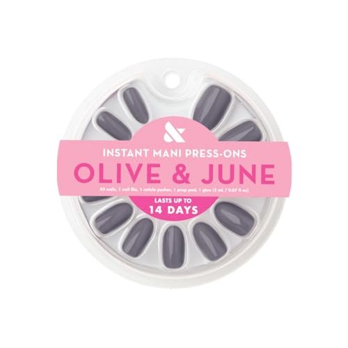 Olive & June Instant Mani Press-On Nails | 42 Fake Nails, 21 S... olive & june instant mani press on nails | 42 fake nails, 21 s...