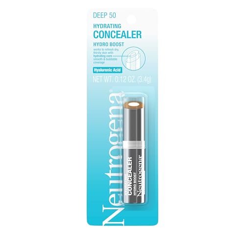 neutrogena hydro boost hydrating concealer stick, oil free, li...