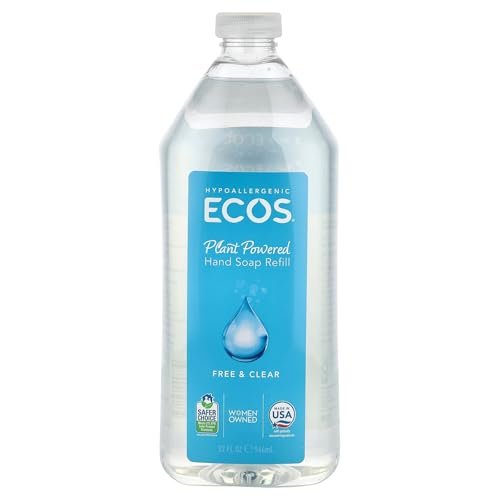 ecos hnd soap, free n clr, refll