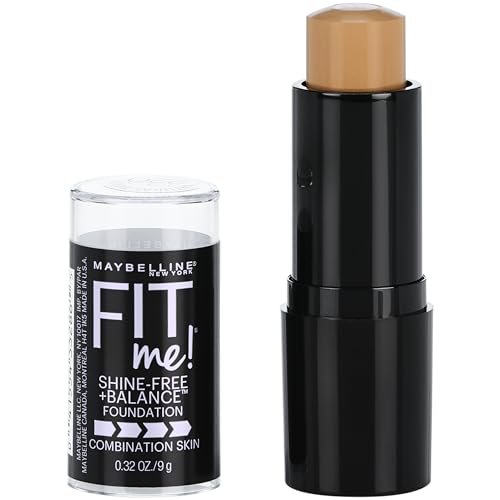Maybelline Fit Me Shine-Free + Balance Foundation Stick, Multi... maybelline fit me shine free + balance foundation stick, multi...