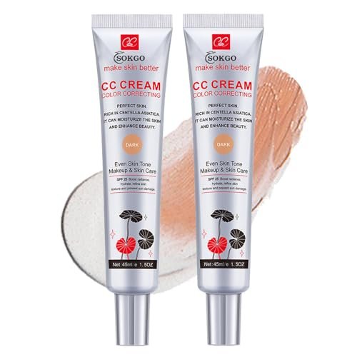 color correcting cc cream with spf 25, coverage lightweight fo...