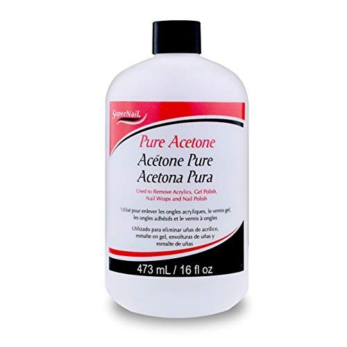 supernail pure acetone nail polish remover professional stre...