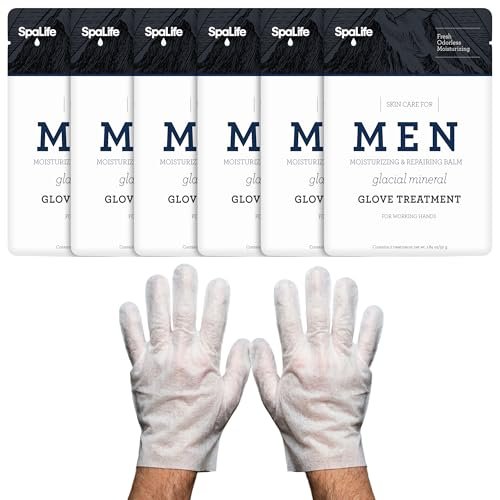 Spa Life Men's Cooling Mint Hand Moisturizing Gloves | Fathers... spa life men's cooling mint hand moisturizing gloves | fathers...