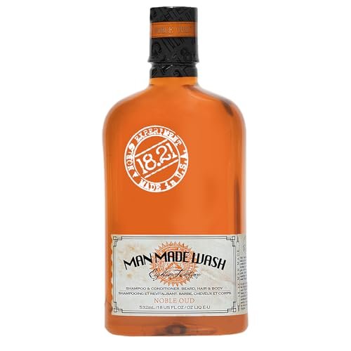 18.21 man made original noble oud 3 in 1 body wash, shampoo, &...