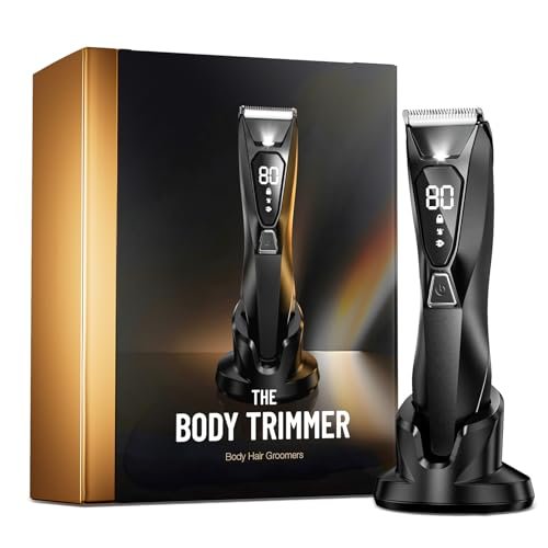 Xcdgiogw Body Hair Trimmer for Men: Wireless Charging Pubic Ha... xcdgiogw body hair trimmer for men: wireless charging pubic ha...