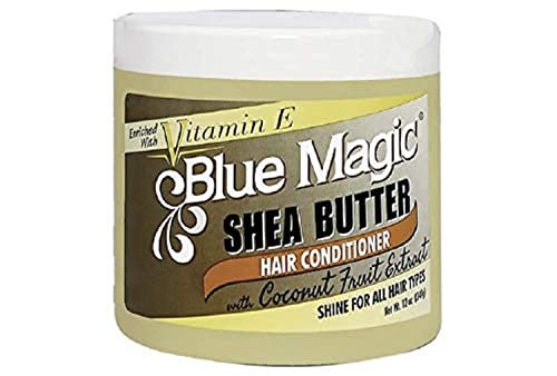 Blue Magic Shea Butter Hair conditioner with Coconut Fruit Ext... blue magic shea butter hair conditioner with coconut fruit ext...