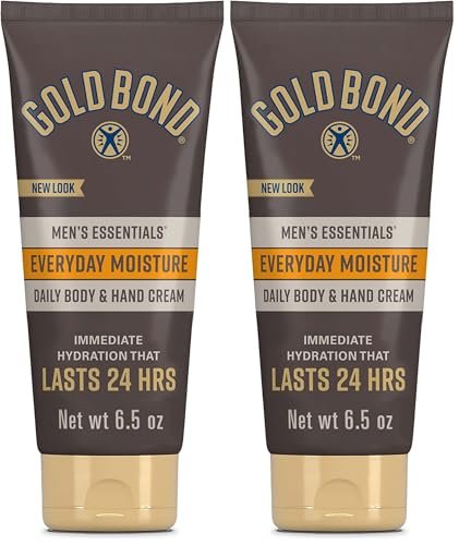 gold bond men's essentials everyday moisture daily body & hand...