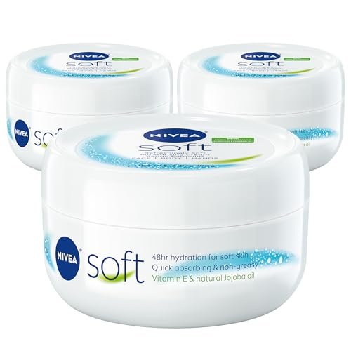 nivea soft refreshingly soft moisturizing cream for face, body...