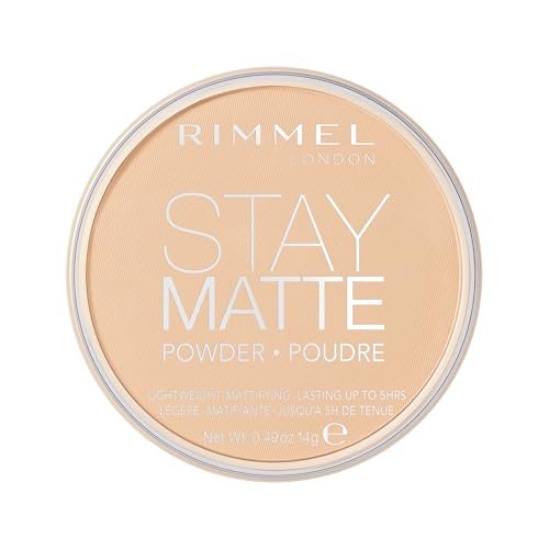 rimmel london stay matte 011 creamy natural pressed powder...