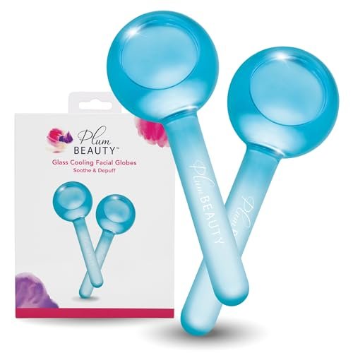 plum beauty facial cooling globes cool massage tools for ref...