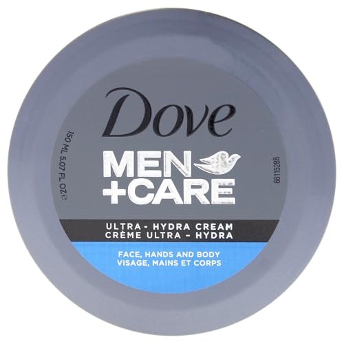dove men+care ultra hydra cream, face, hands and body care, al...