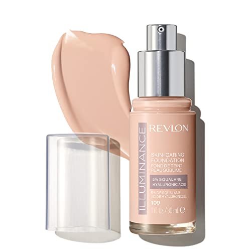 revlon illuminance skin caring liquid foundation, hyaluronic a...