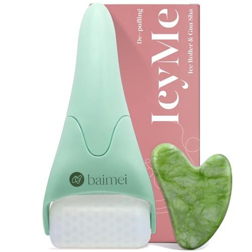 baimei icyme cryotherapy ice roller and gua sha facial tools r...