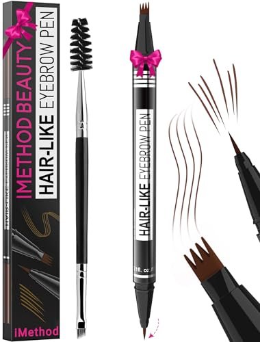 imethod eyebrow pen eyebrow pencil magical 2 in 1 eye brow p...