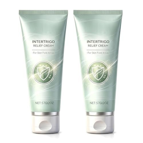 2pcs intertrigo cream, skin fold care & chafing support cream,...