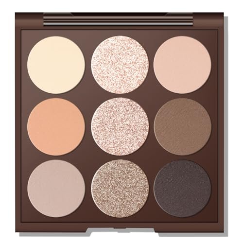 MYSTER ROSEY Neutral Eyeshadow Palette, Nude Eyeshadow Palette... myster rosey neutral eyeshadow palette, nude eyeshadow palette...