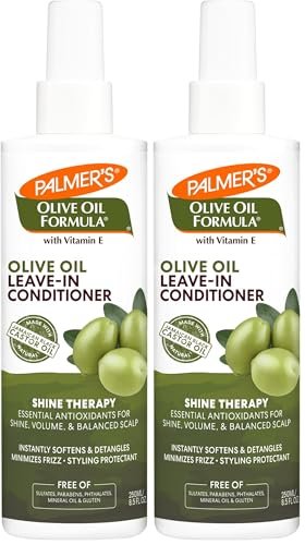 palmer's olive oil formula leave in conditioner spray, shine t...