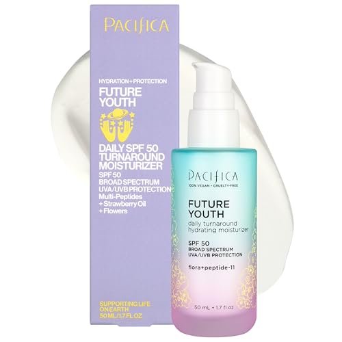 pacifica peptide face moisturizer future youth daily turnaroun...