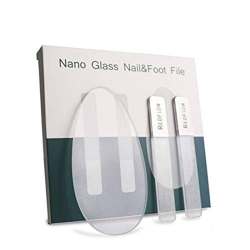 RedFlow Glass Nail File,Nail Buffer Set Contains 2 Nano Glass... redflow glass nail file,nail buffer set contains 2 nano glass...