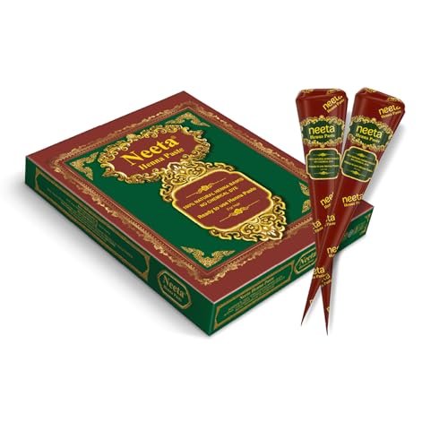 neeta ready to use henna paste for hair – herbal henna based f...