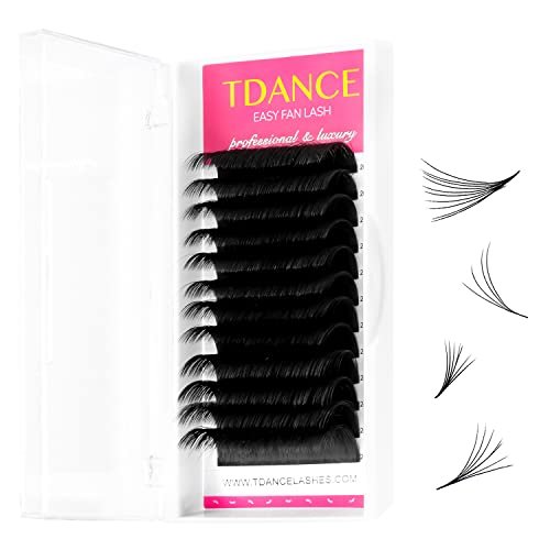 tdance easy fan lash extension rapid blooming volume eyelash e...