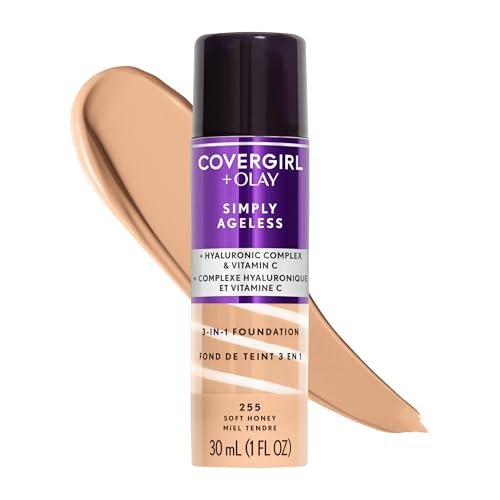 COVERGIRL & Olay Simply Ageless 3-in-1 Liquid Foundation, Matt... covergirl & olay simply ageless 3 in 1 liquid foundation, matt...