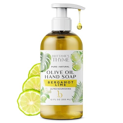 Brittanie’s Pure Castile Liquid Soap Refill, Bergamot Lime, 12... brittanie’s pure castile liquid soap refill, bergamot lime, 12...