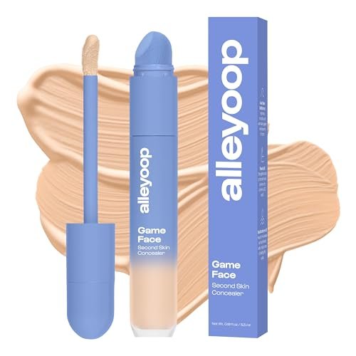 alleyoop game face makeup concealer lightweight, buildable u...