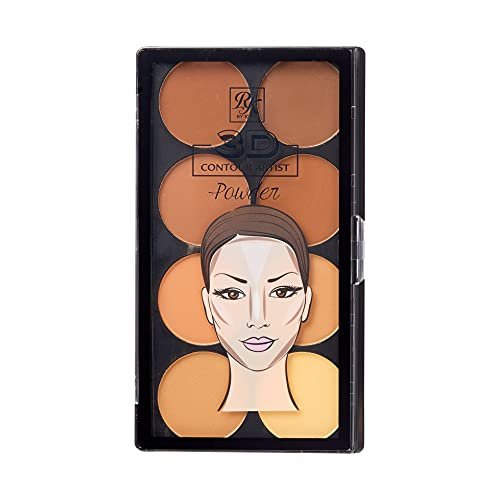 ruby kisses 3d powder contour palette medium dark define your...