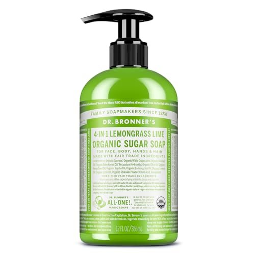 Dr. Bronner's Organic Sugar Soap - Made with Regenerative Cert... dr. bronner's organic sugar soap made with regenerative cert...