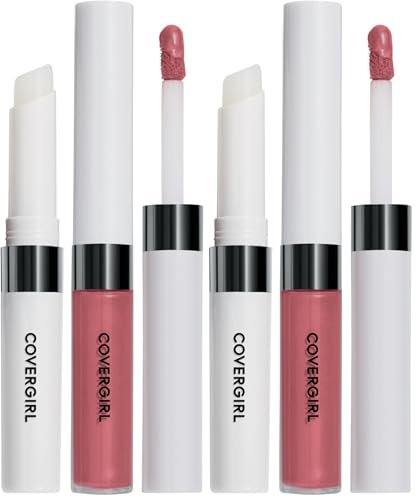 covergirl outlast all day lip color with topcoat, wine to five