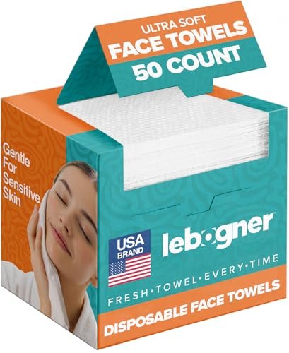 Face Towels - Ultra Soft and Thick Disposable Face Towelettes... face towels ultra soft and thick disposable face towelettes...
