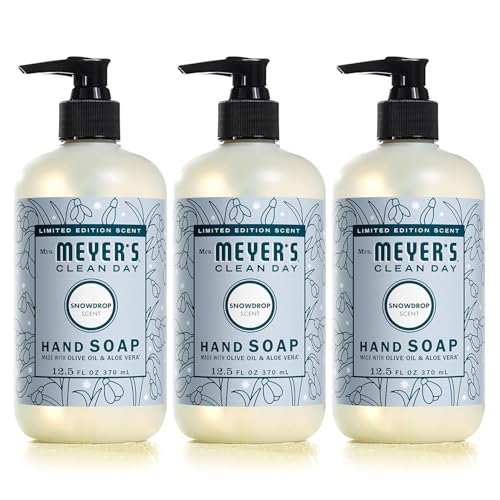 MRS. MEYER'S CLEAN DAY Hand Soap, Made with Essential Oils, Sn... mrs. meyer's clean day hand soap, made with essential oils, sn...